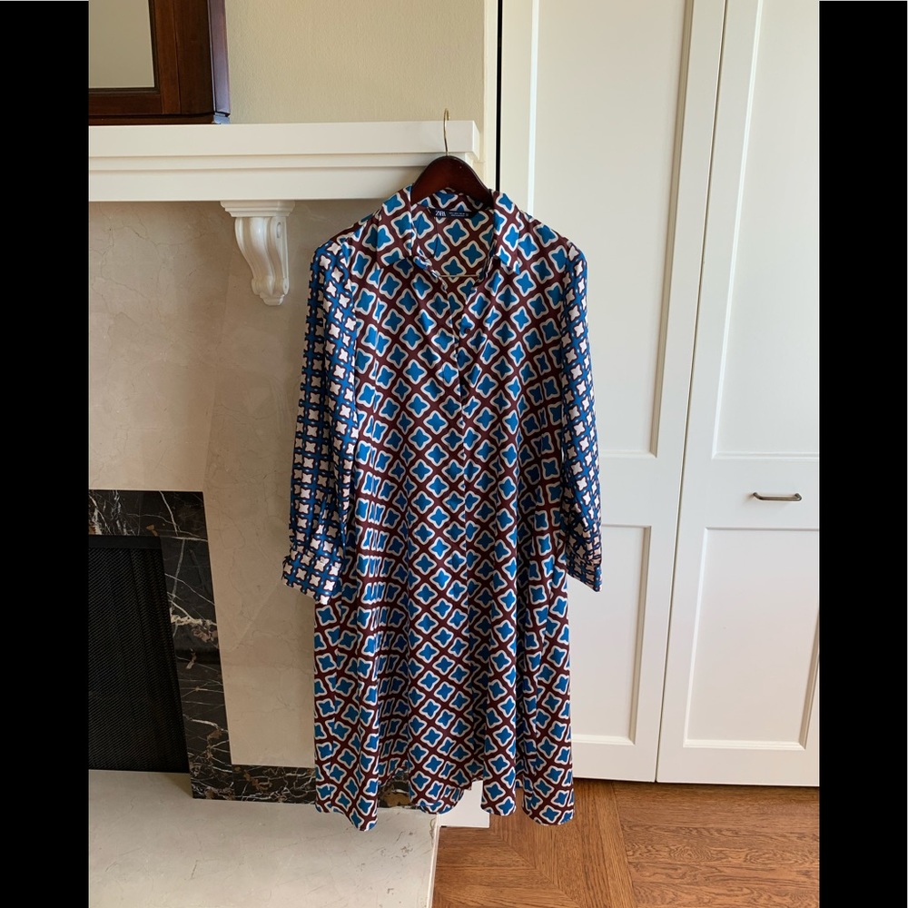 Moroccan inspired Zara midi dress